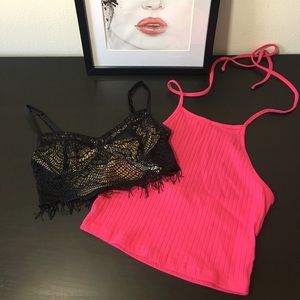 SOLD! NWOT! Summer Crop top bundle